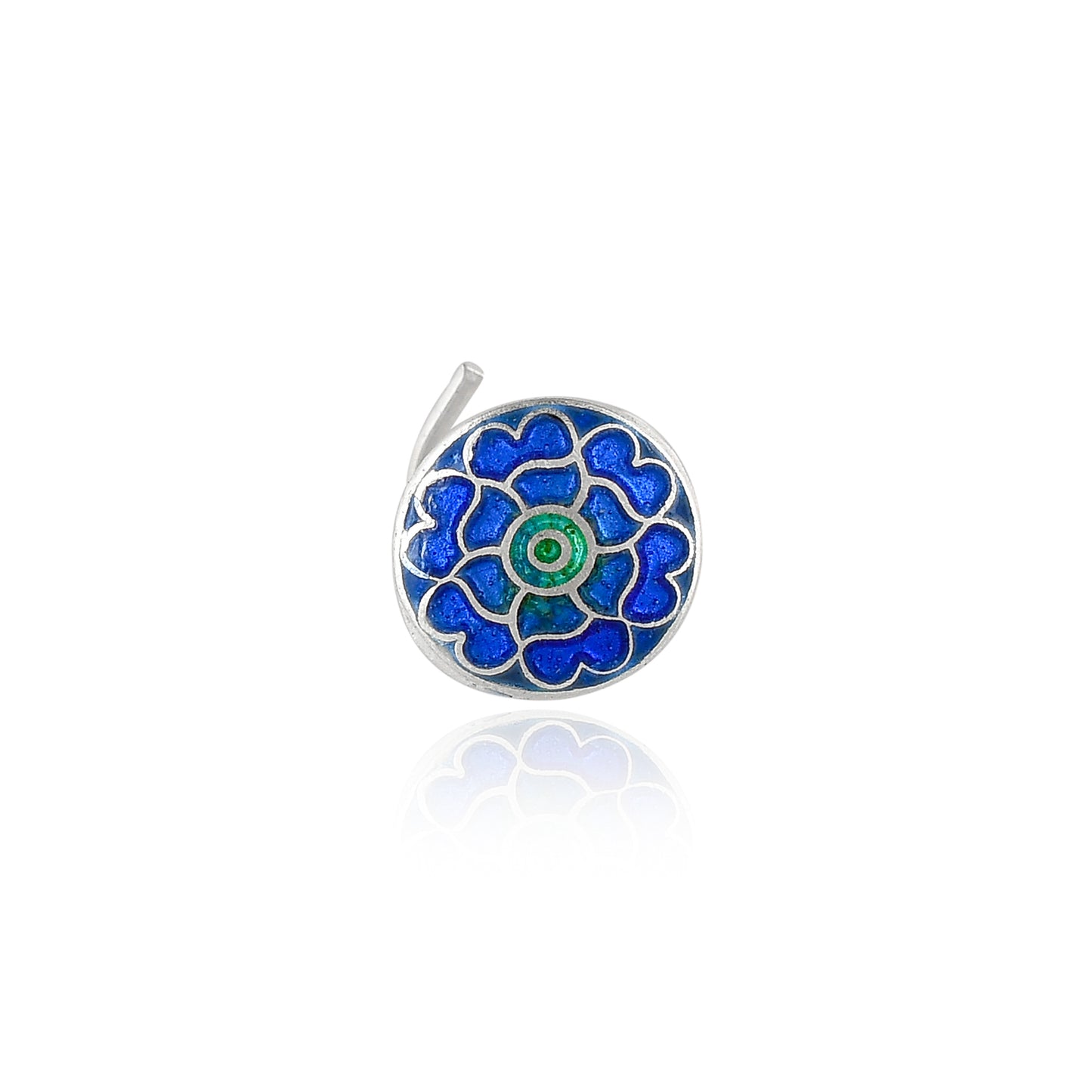 Enamel nose stud