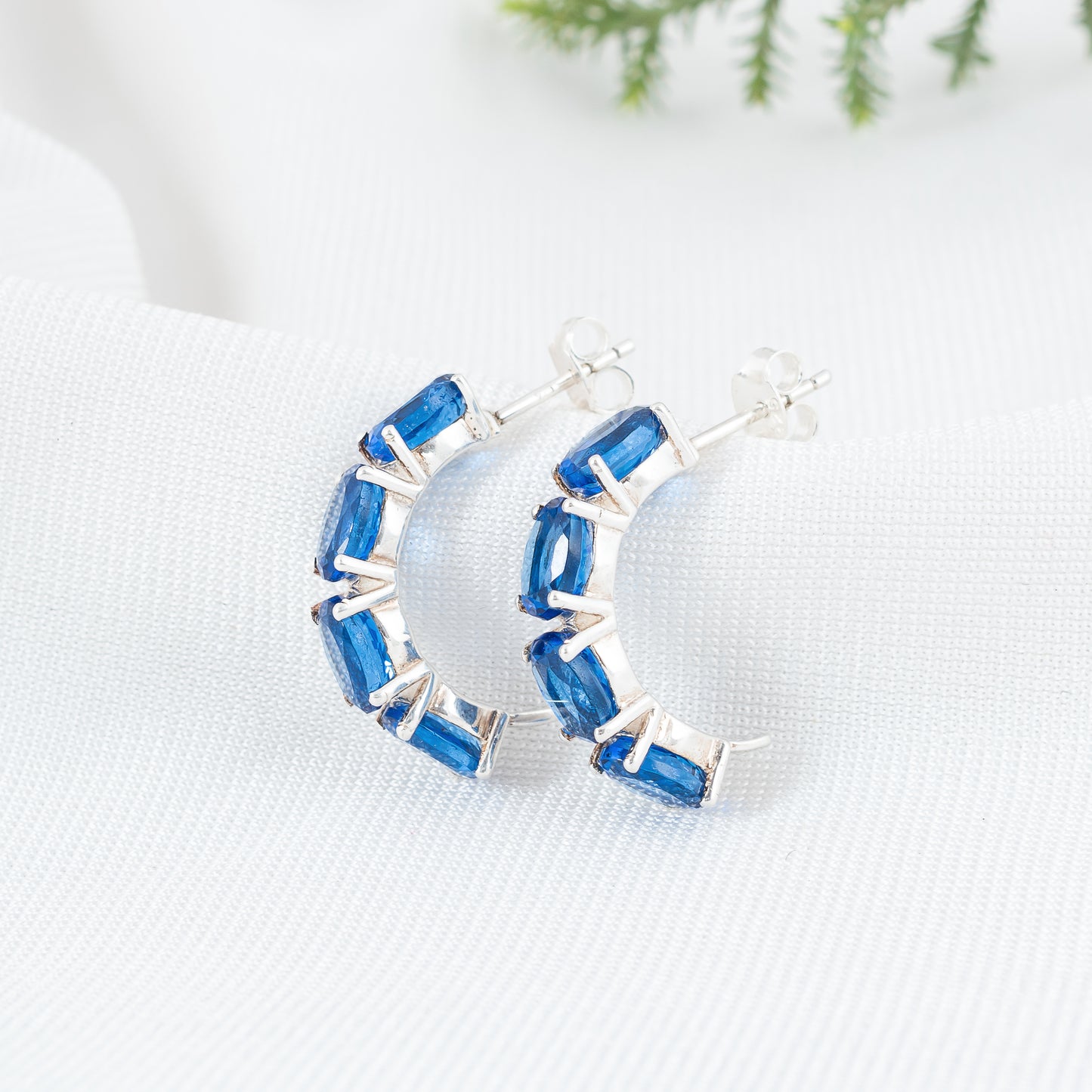 hoop earring silver