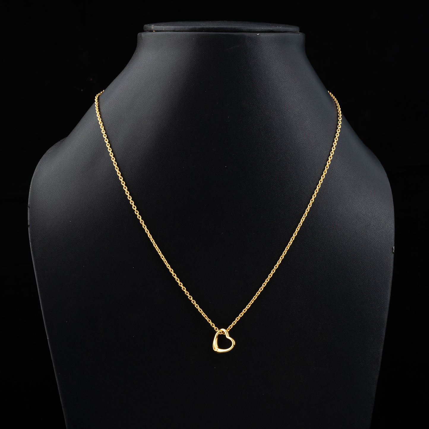 silver gold chain pendant