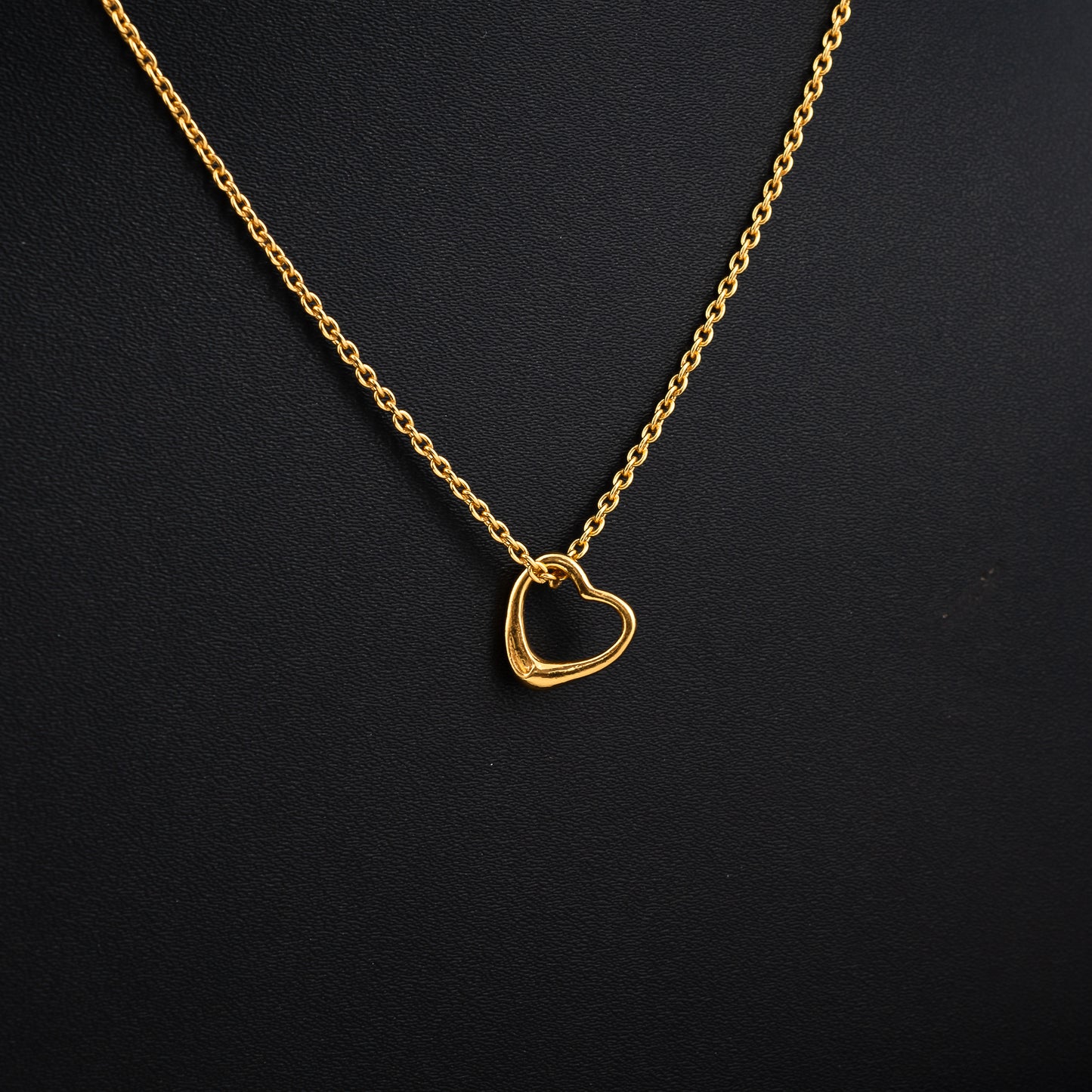 heart gold locket