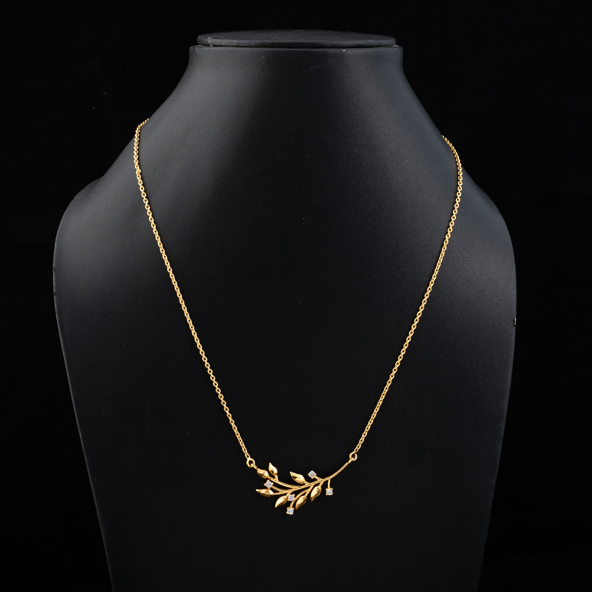 gold plated necklace