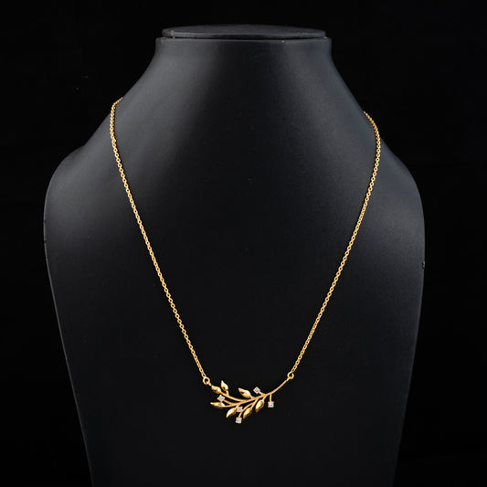 gold plated necklace