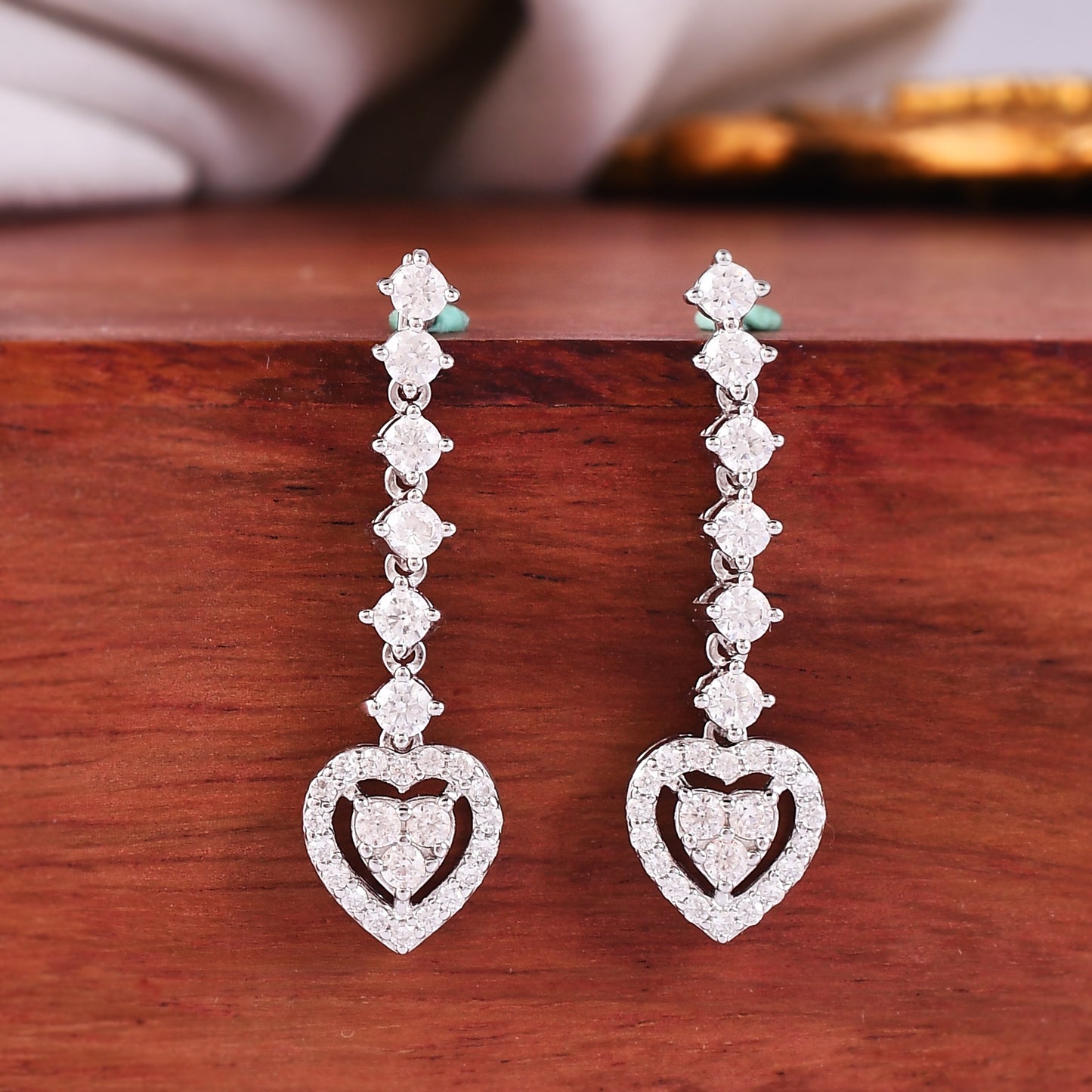 drop earring women silver