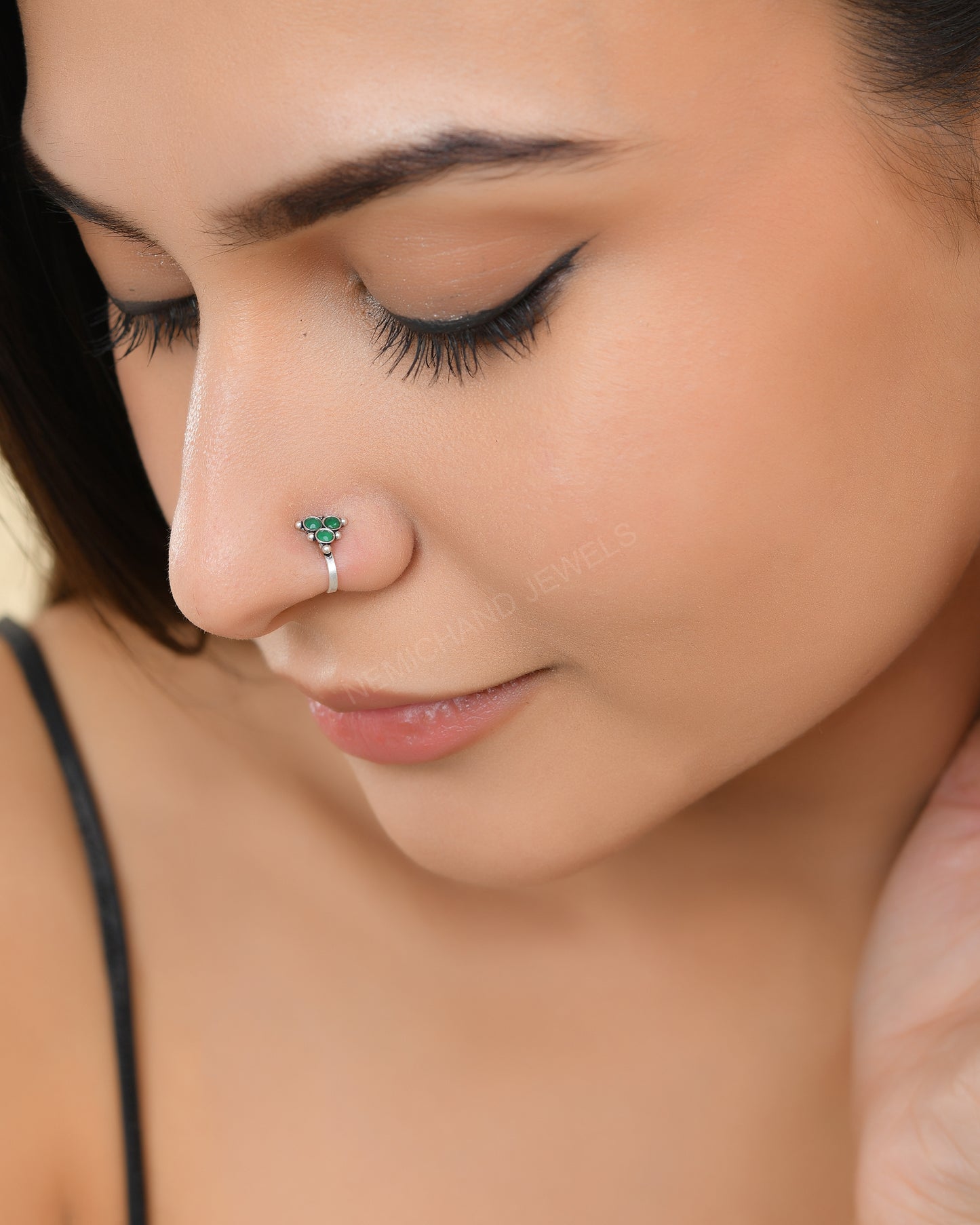 925 silver nose stud