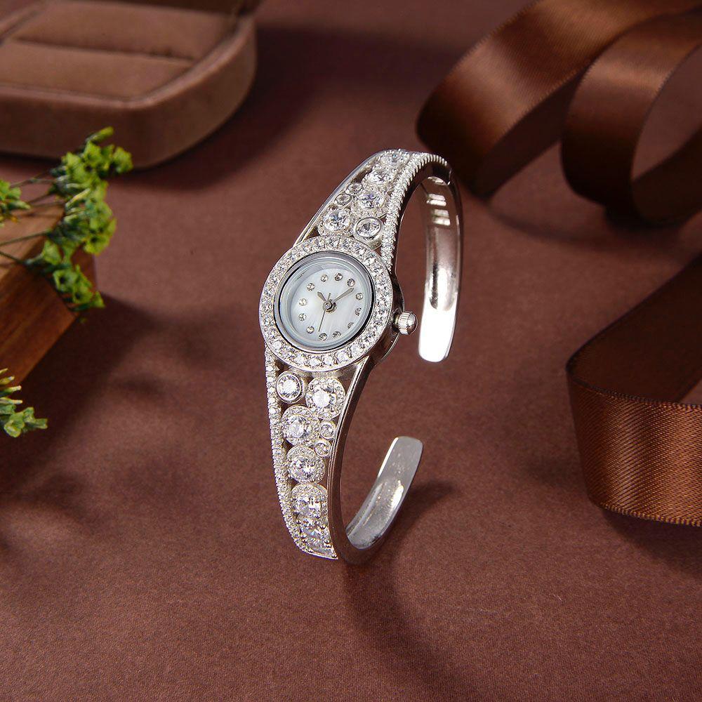 silver watch