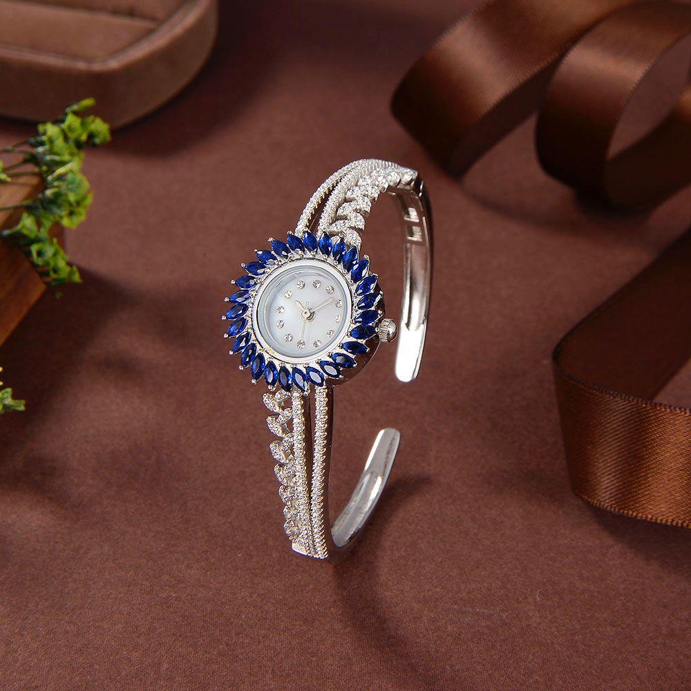 diamond watch silver women