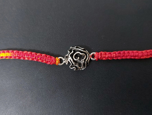 Rakhi for Brother Silver with Thread - Perfect for Men, Women, Boys, and Girls on Raksha Bandhan