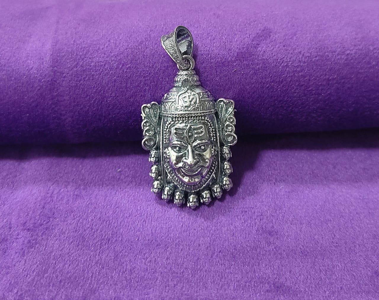 Unlock Your Inner Strength with Jai Shree Mahakal Silver Pendant