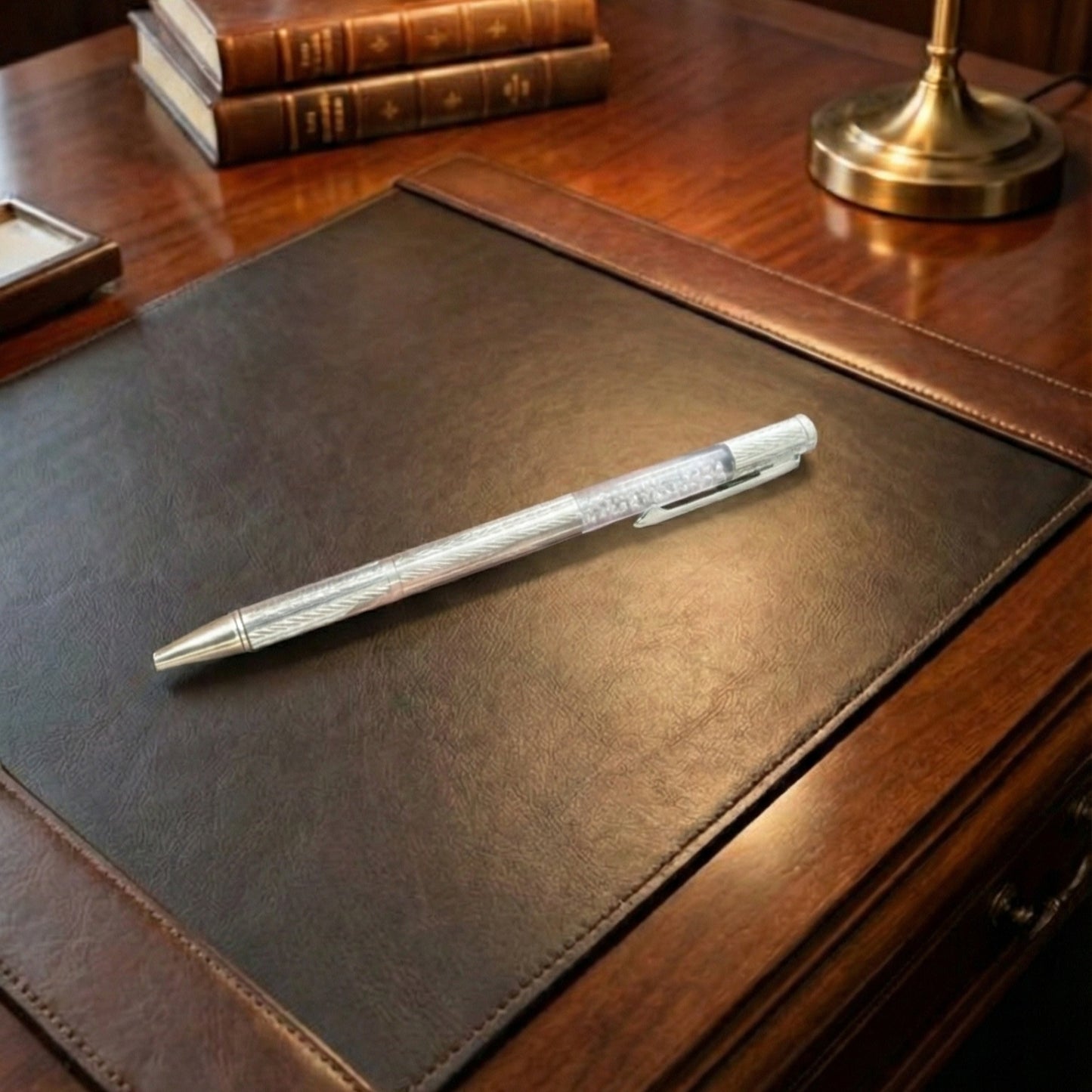 925 Sterling Silver Pen Luxury Handcrafted Writing Instrument Elegant Gift for Professionals