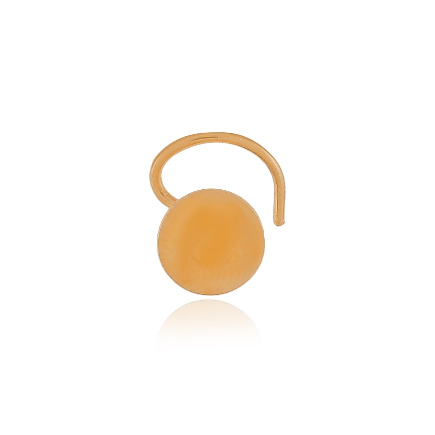 gold plated nosepin