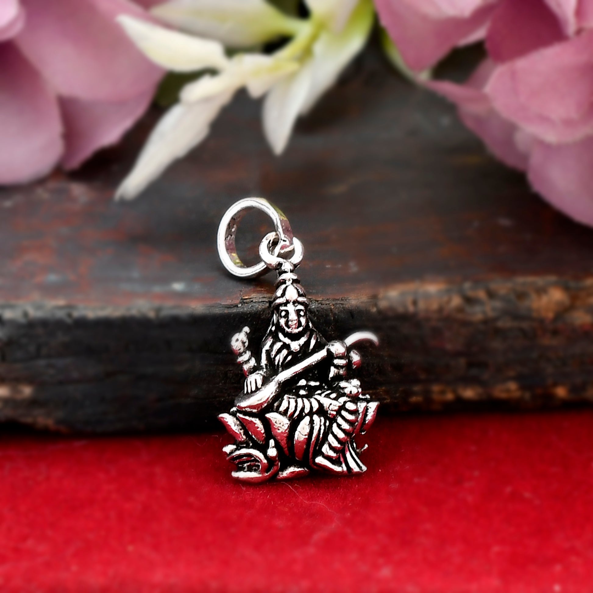 god pendent silver