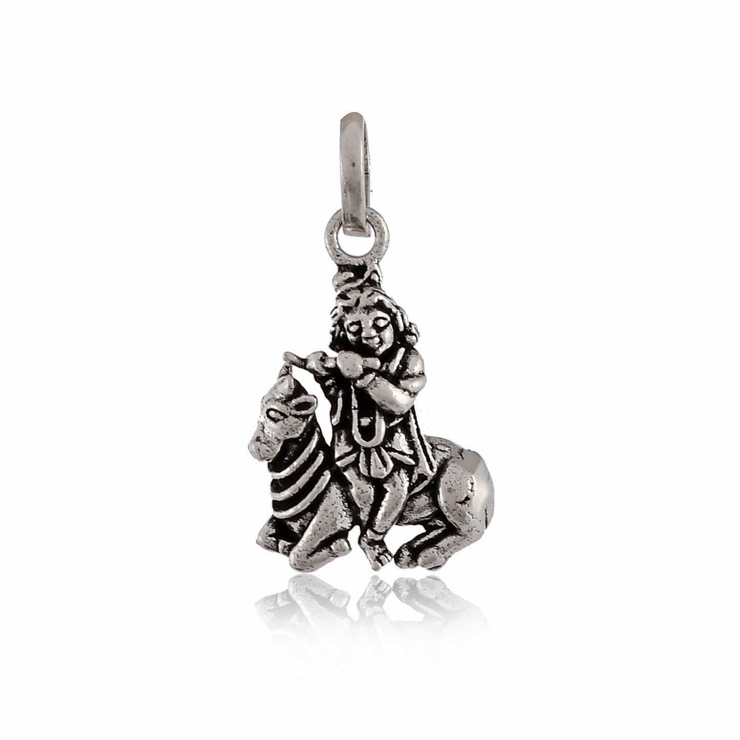 Silver 925 Krishna Pendant Locket
