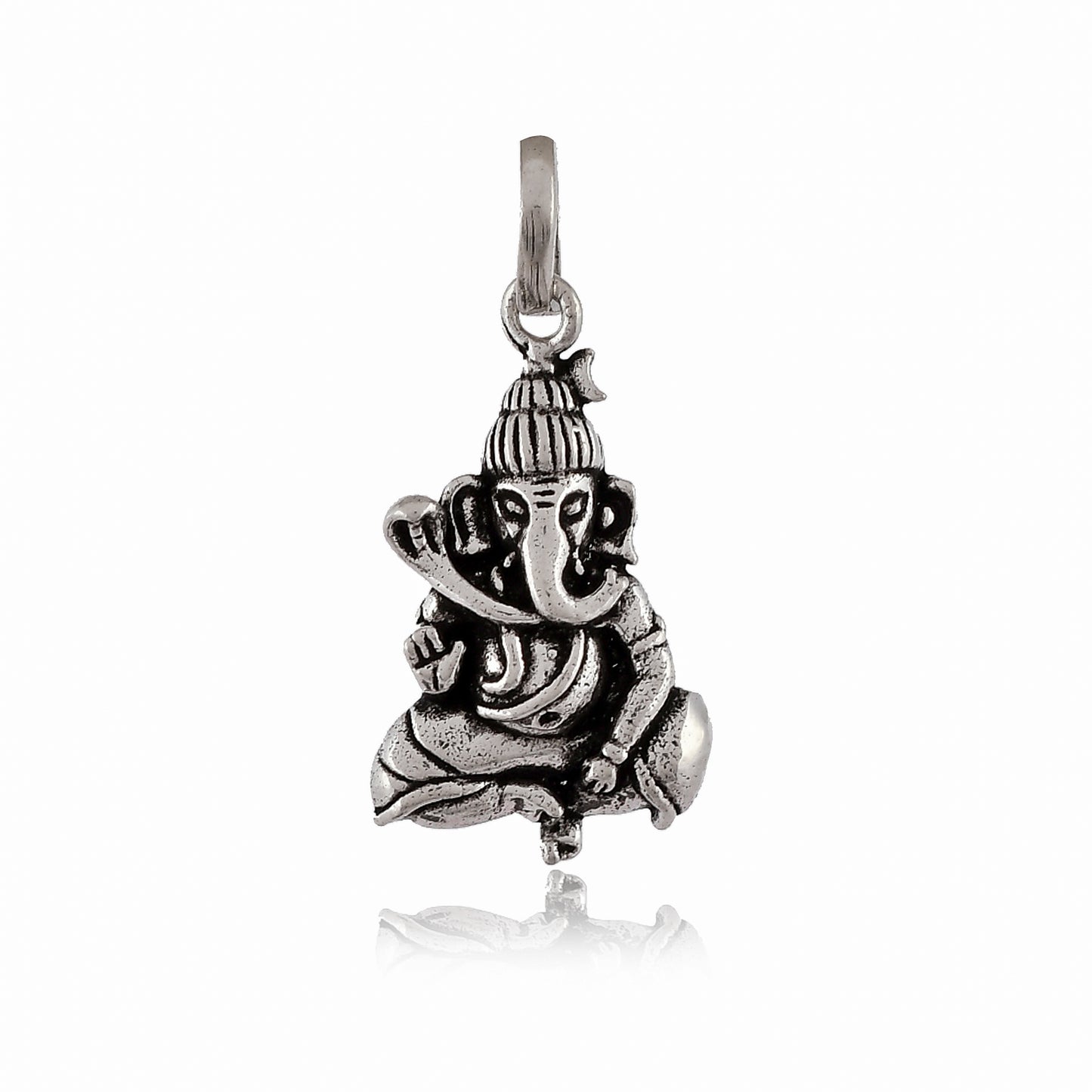 silver god pendant