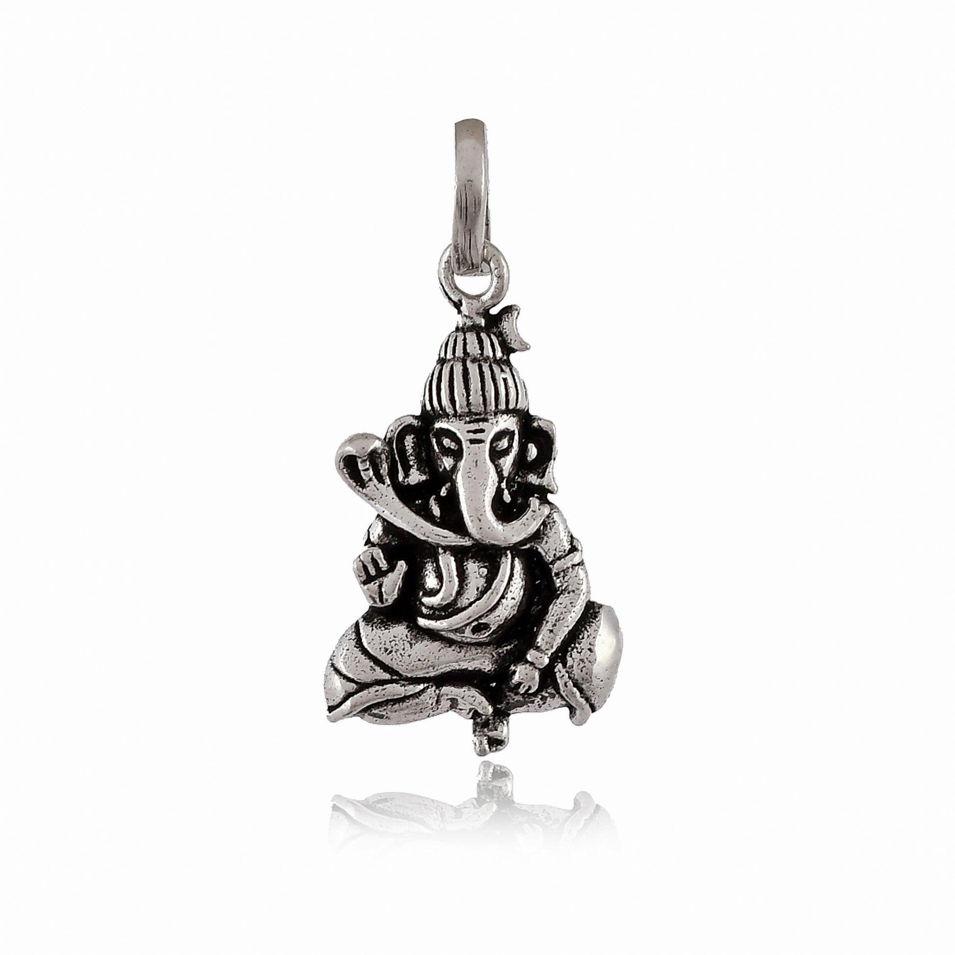 silver god pendant