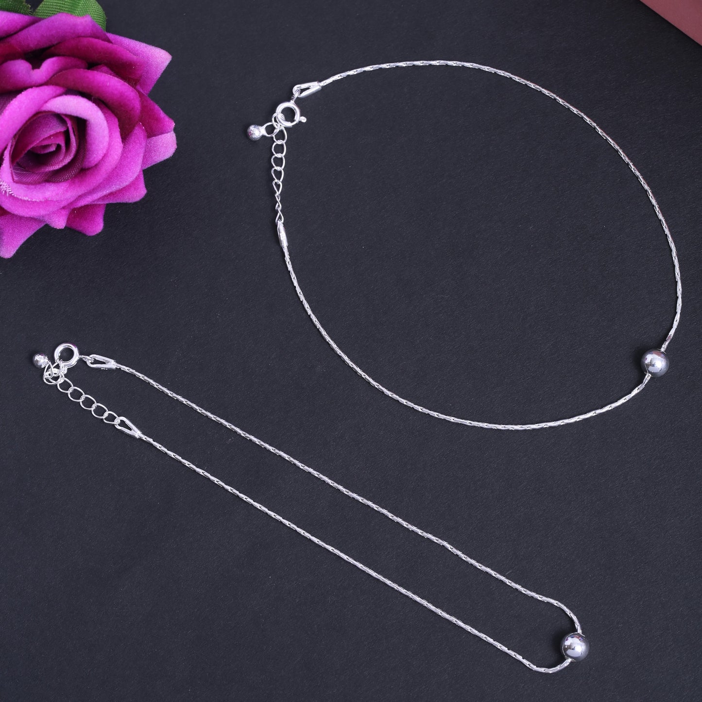 Silver Anklet For women