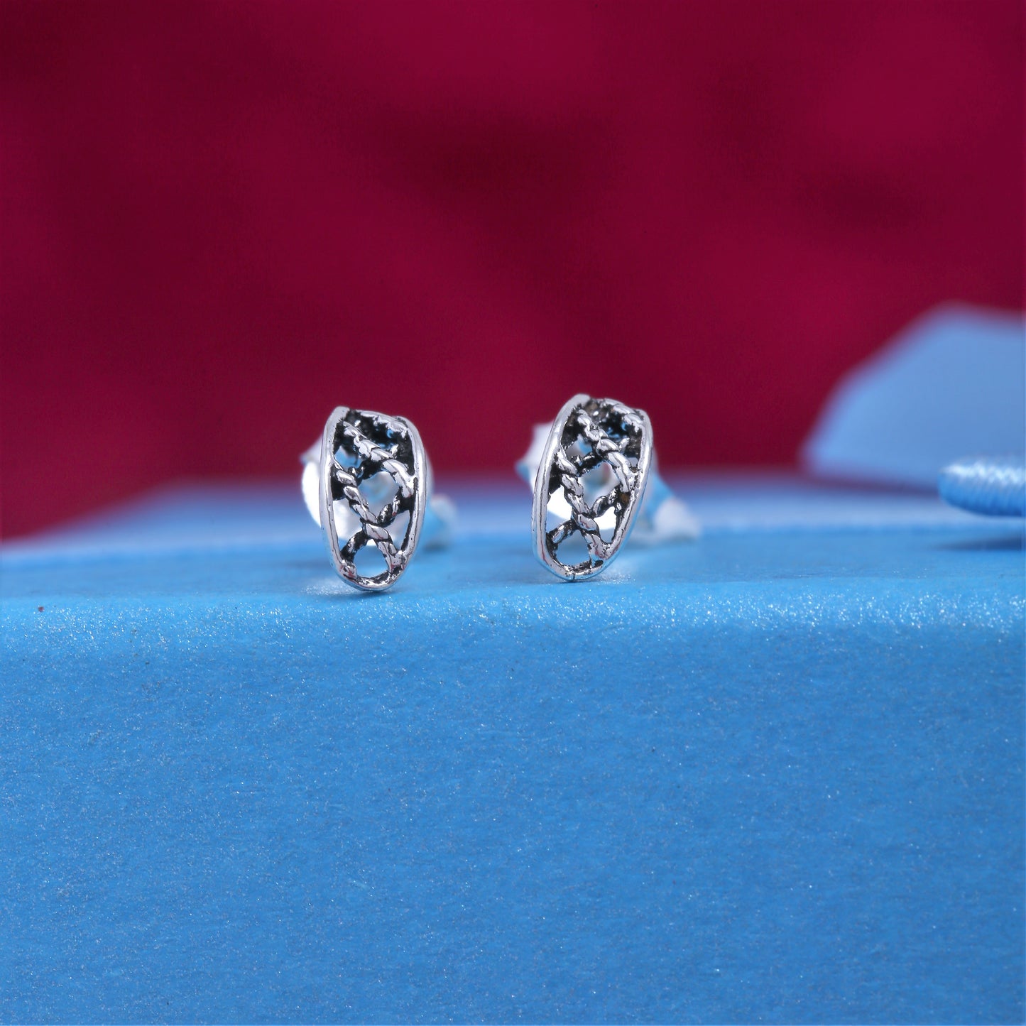 925 Sterling Silver Hypoallergenic Tiny Stud Earrings for Babies, Kids & Girls (3 to 10 years)
