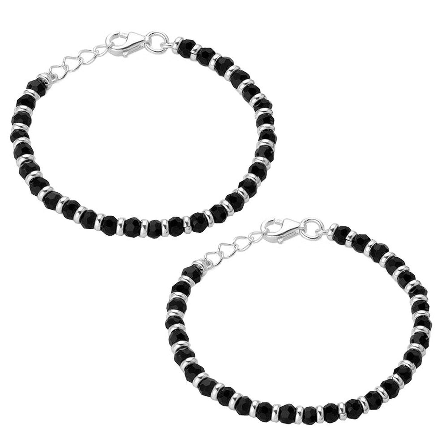 Black Tourmaline Bracelet (BLS-RDAL-13) | Rananjay Exports