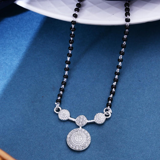 mangalsutra silver women