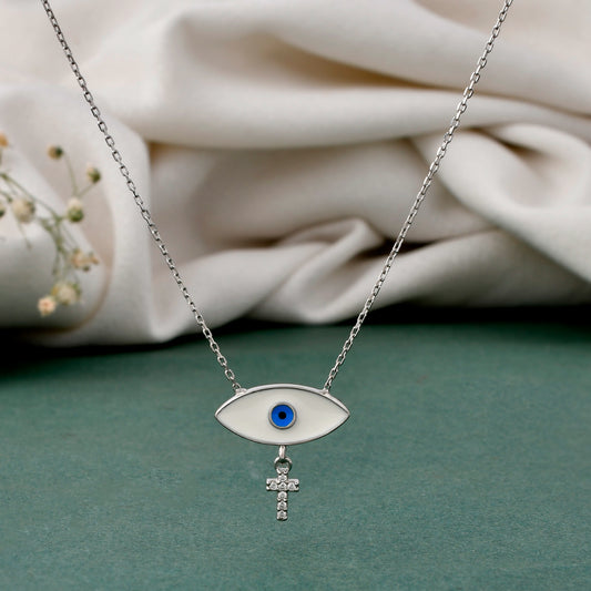 evil eye chain necklace gift