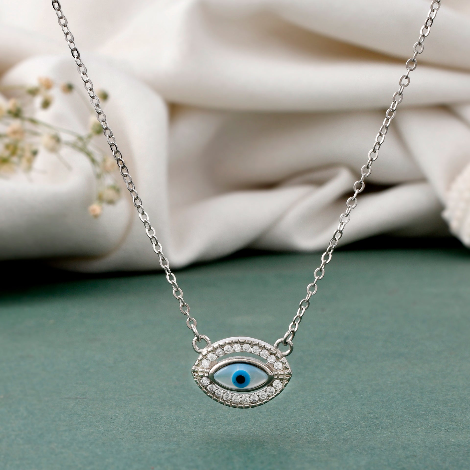 Eye Necklace Zales Evil Eye Bracelet Tiny Evil Eye Sterling Silver