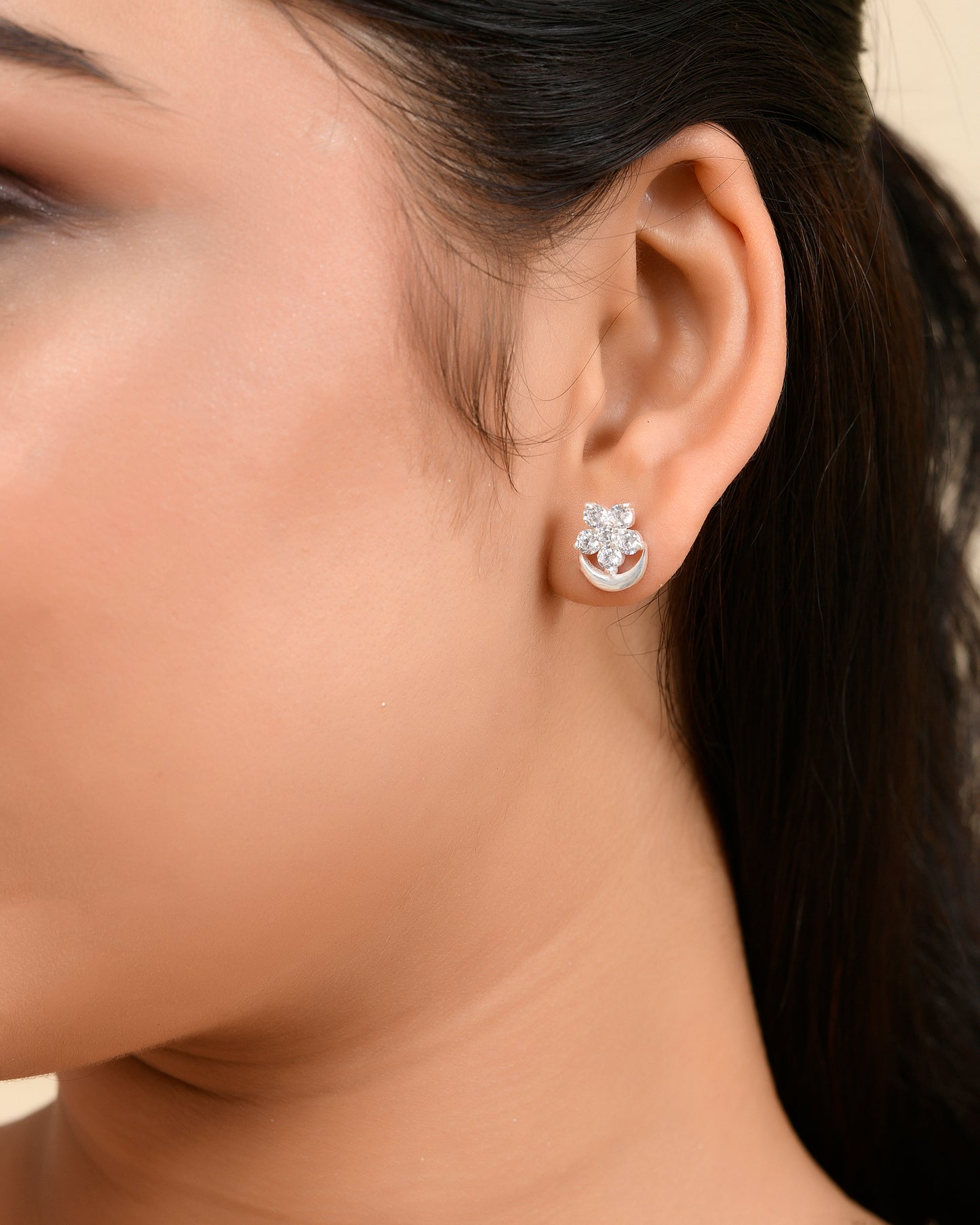 pure 925 silver earring 