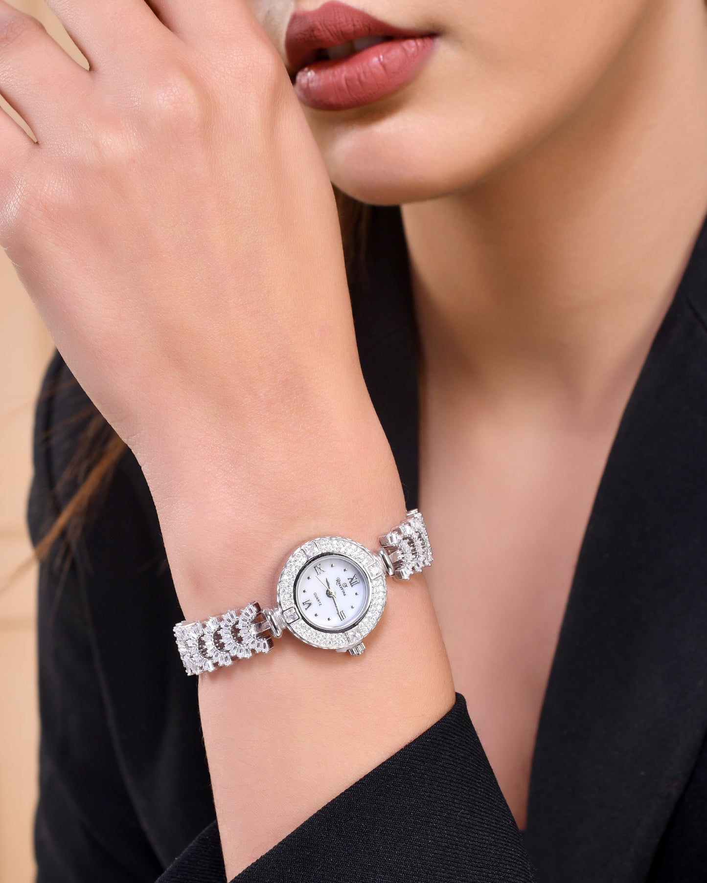 silver watch for women
