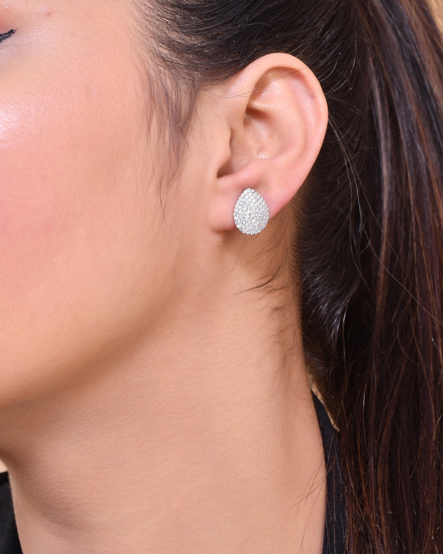 silver earring girls