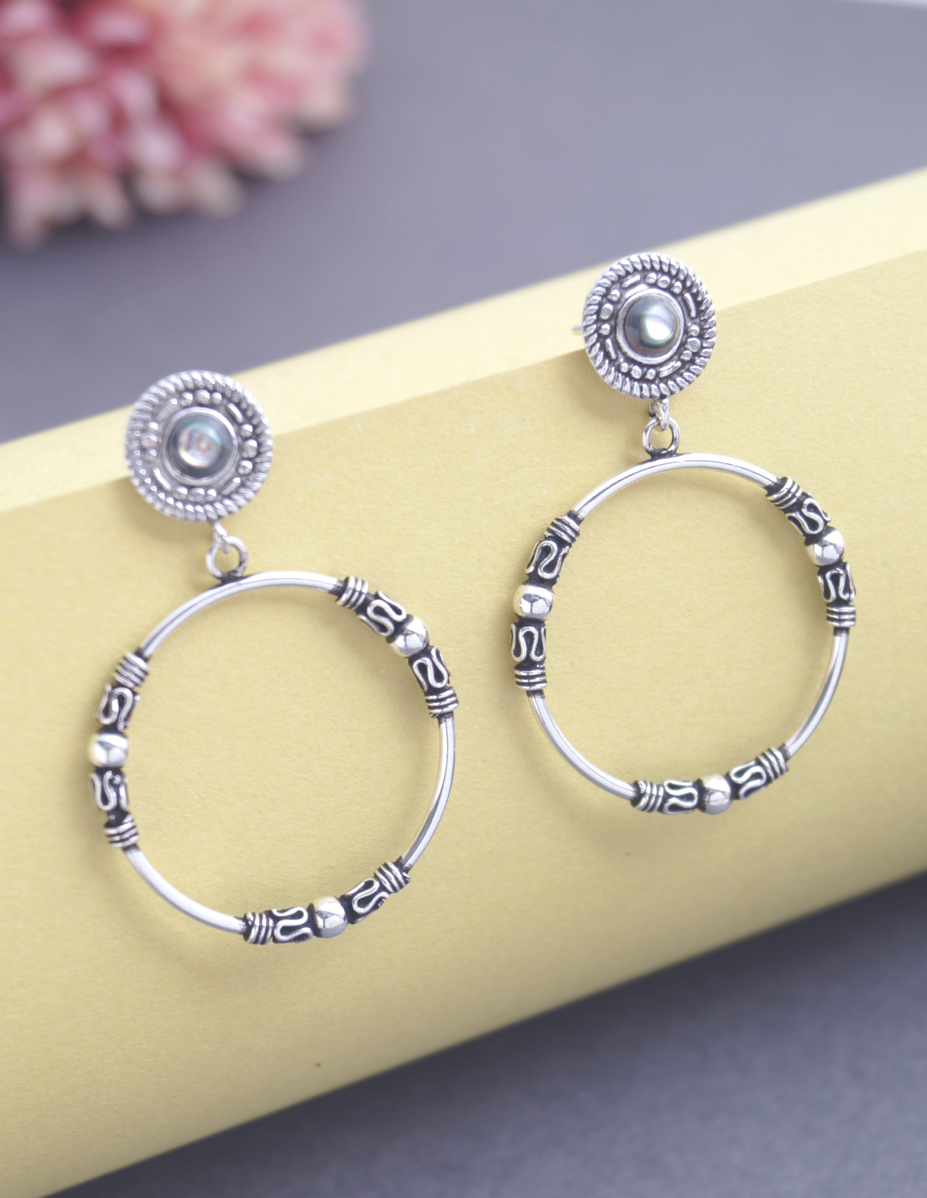 Silver Hoop Earrings by FashionCrab® - FashionCrab.us