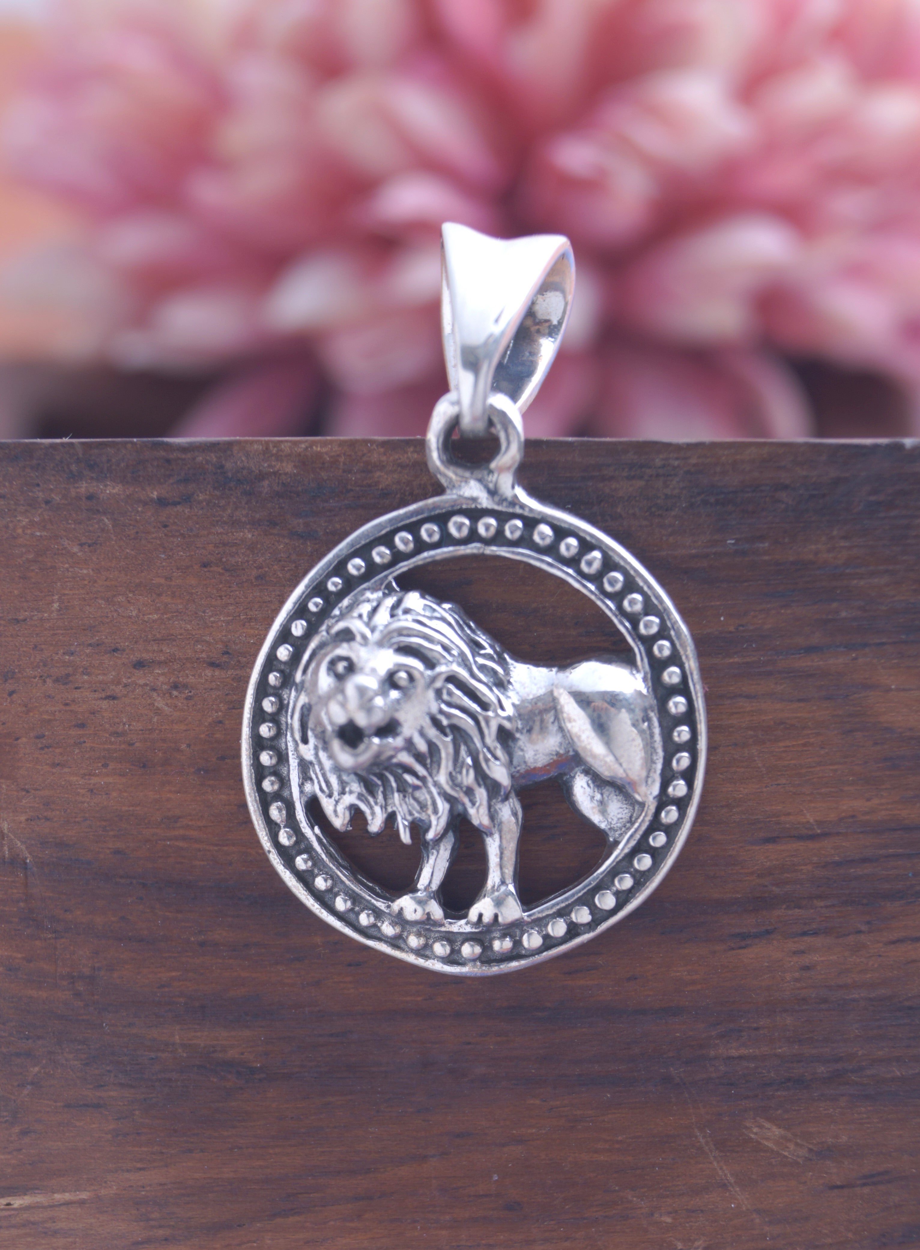 Lion locket hot sale