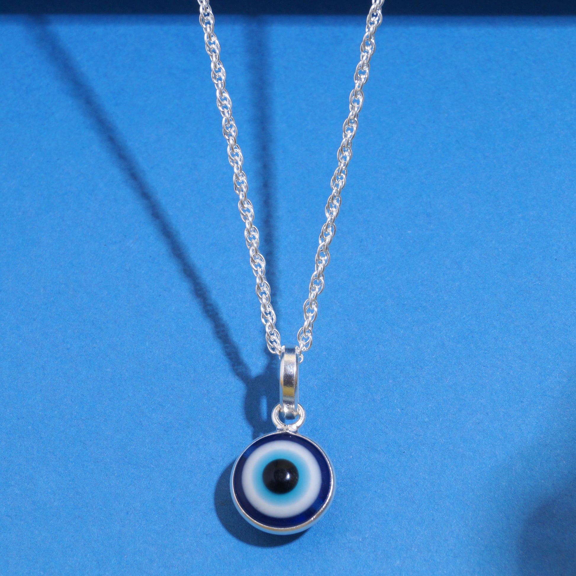 Evil Eye Necklace silver
