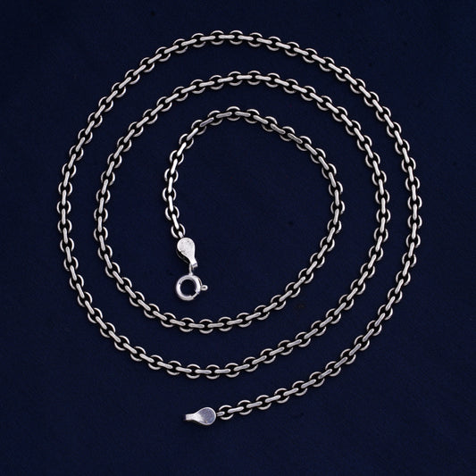 original silver chain for men