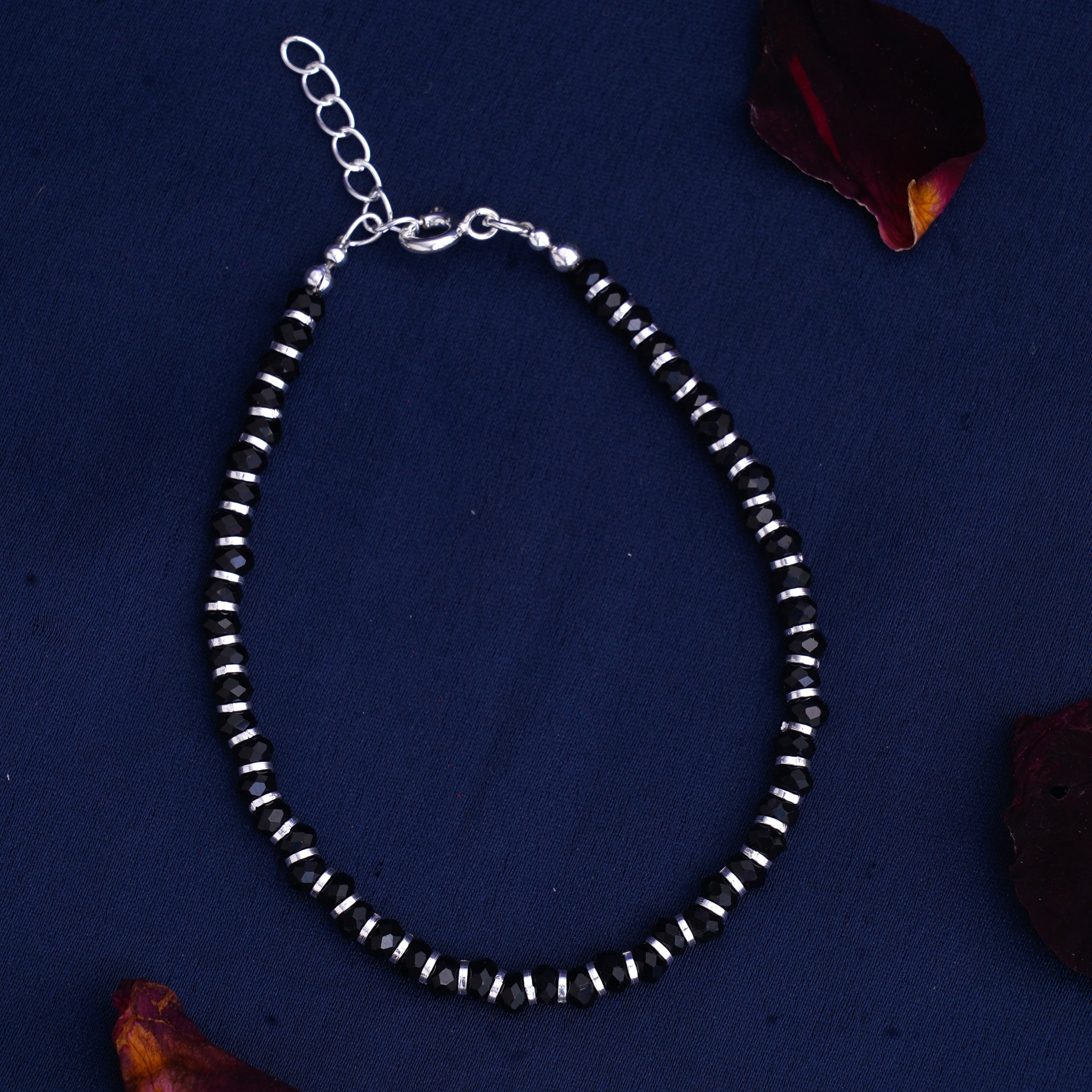 Bangle Extension Silver Nazariya Bracelet for Women | Elegant and Protective Silver ...