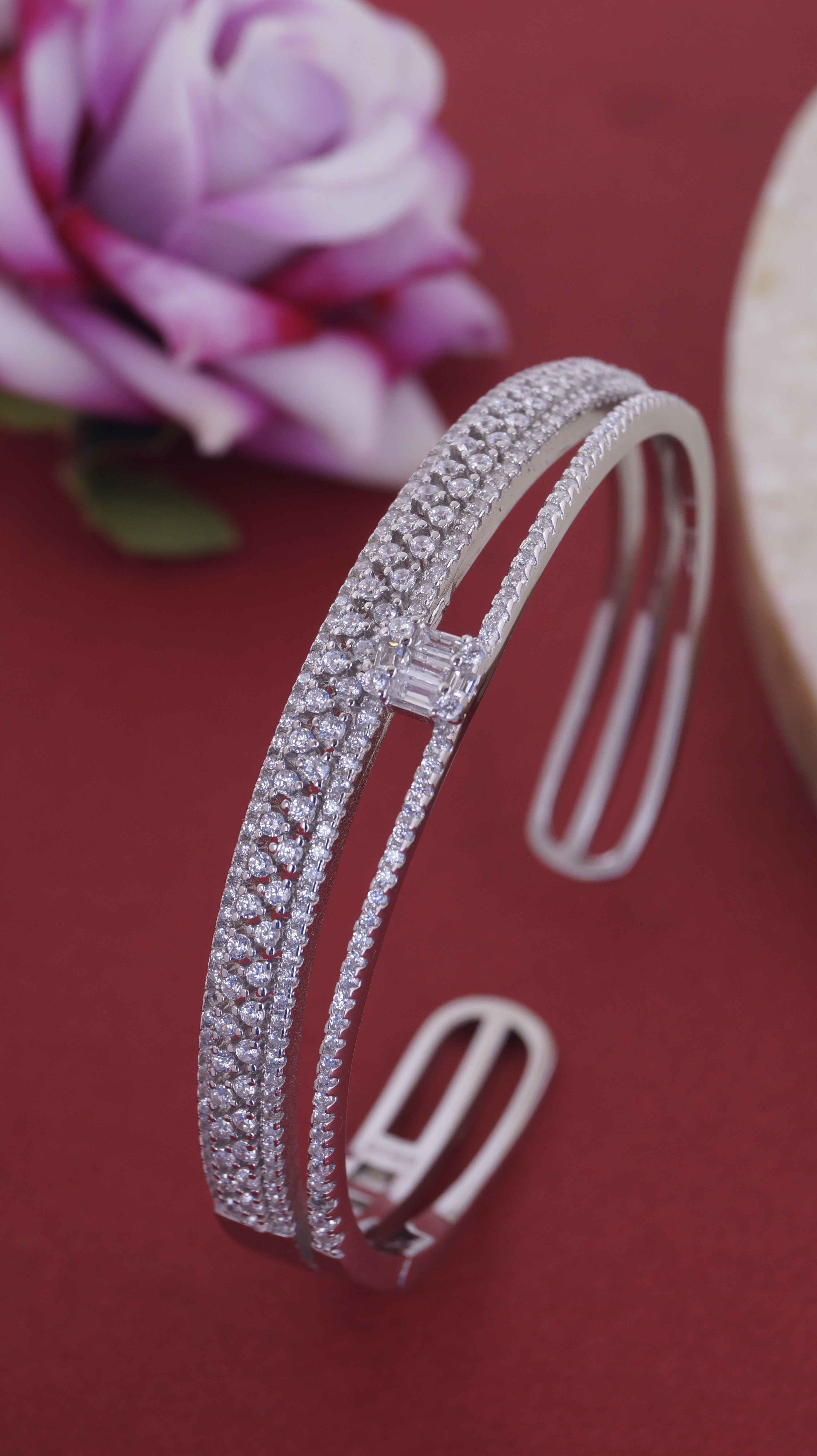 925 Sterling Silver Handmade Amazing Engraving Design Wrist Bangle Bracelet  Kada, Top Class Jewelry From Rajasthan India - Etsy