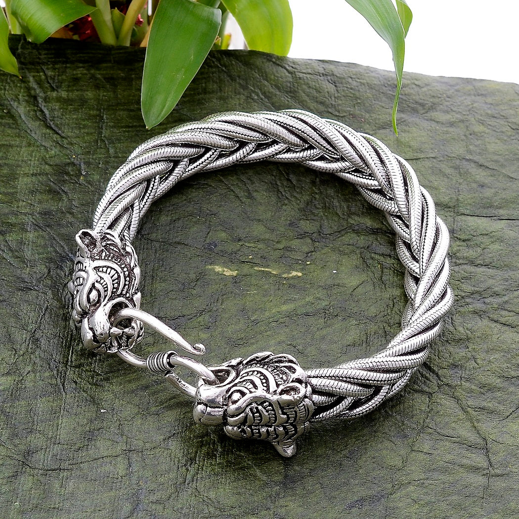 Buy MENDINOMens Womens Heavy Lion Bracelet Stainless Steel Link Wrist Silver  Online at desertcartINDIA