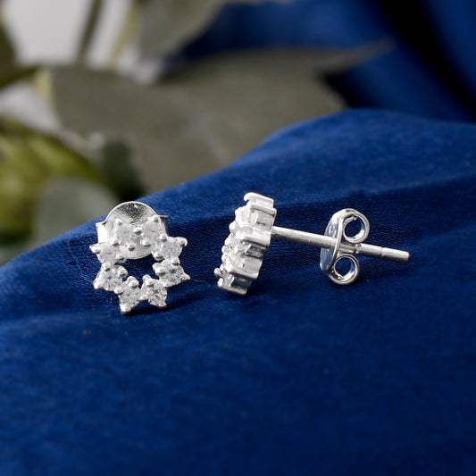 stone earring stud