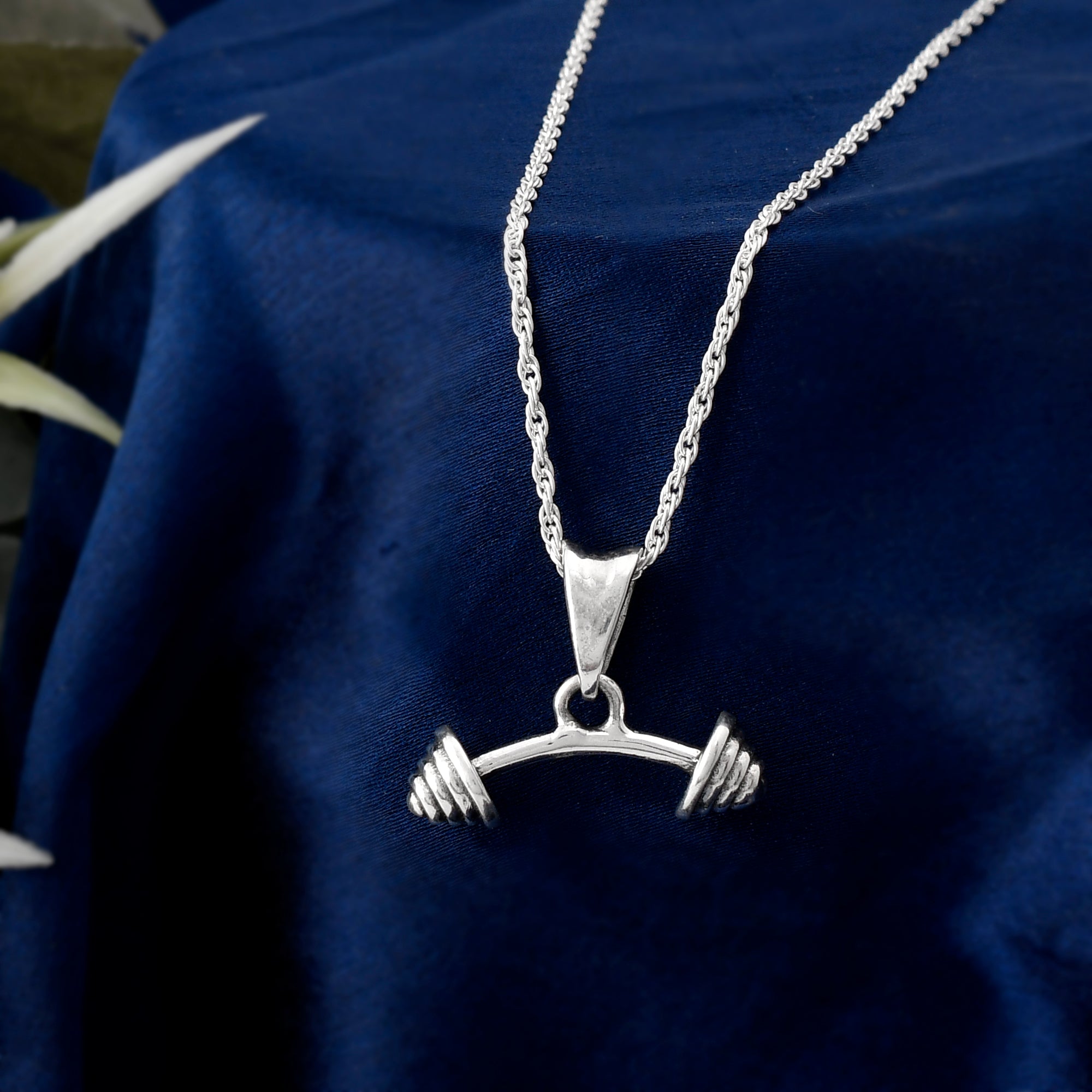 Mens silver chain and on sale pendant