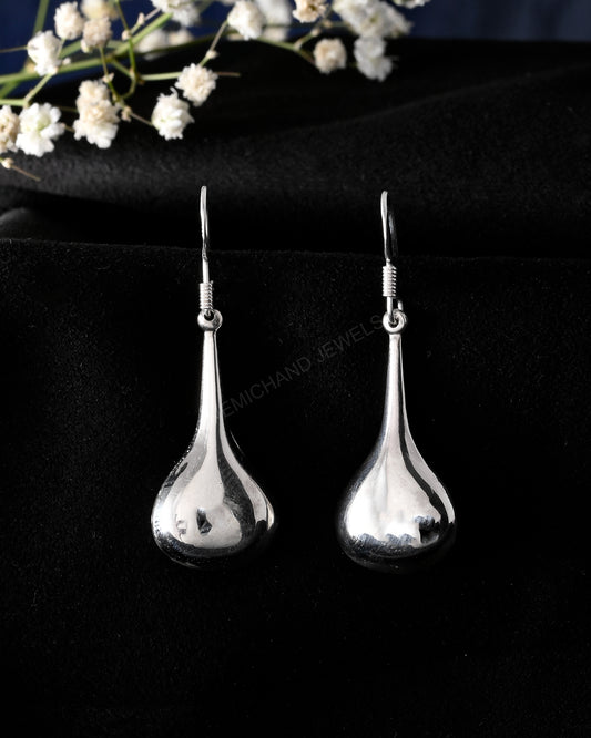 silver 925 dangle earring