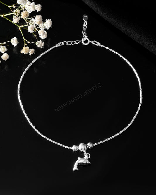 silver anklet payal