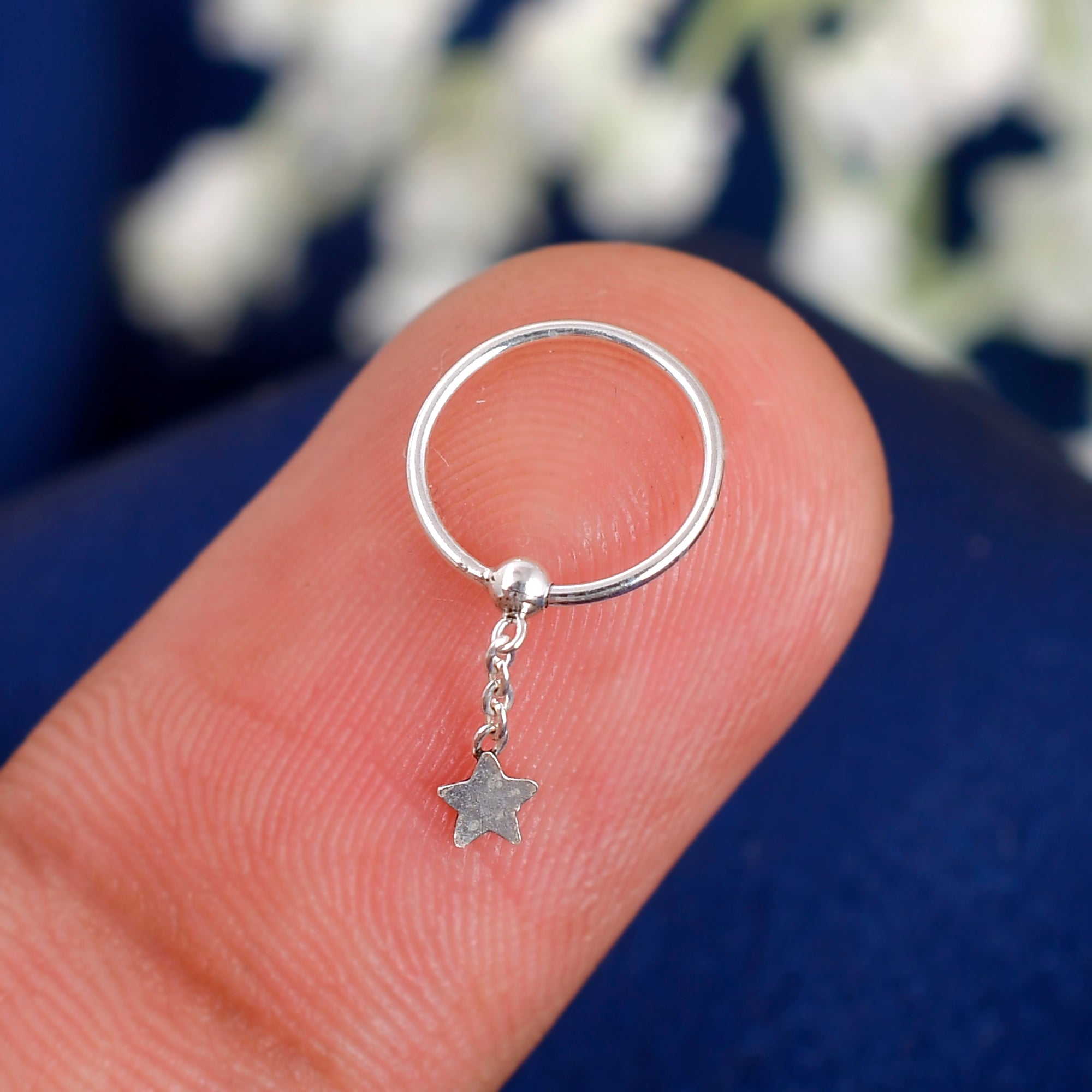 Charm on sale nose ring