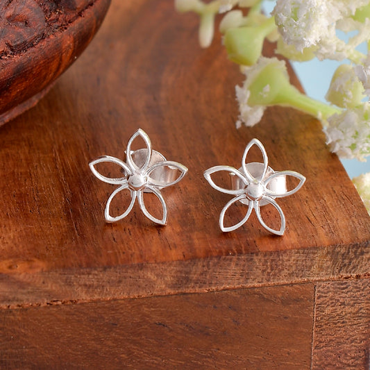 silver earring