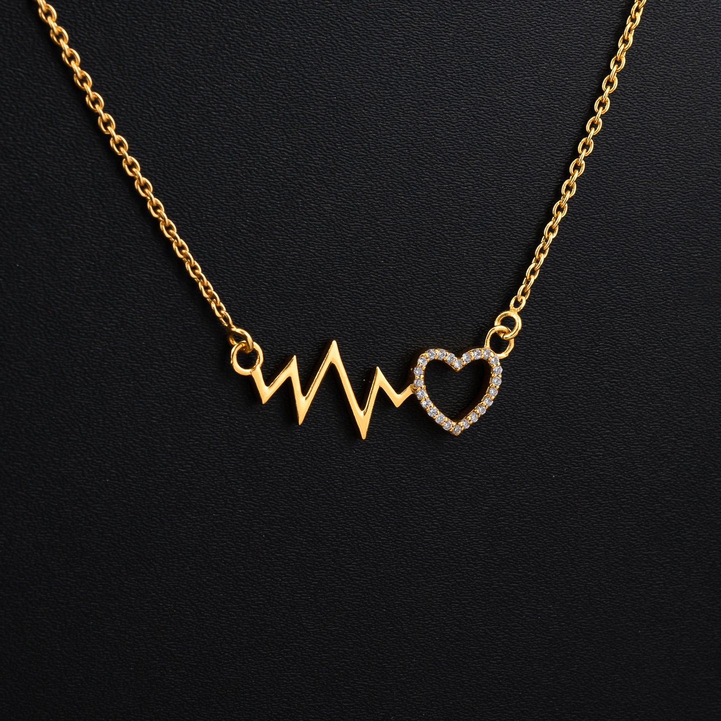 heart chain pendant