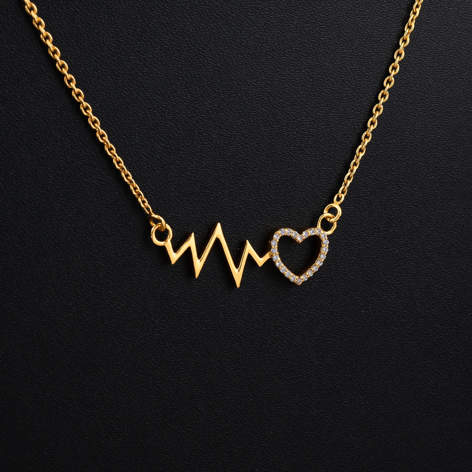 heart chain pendant