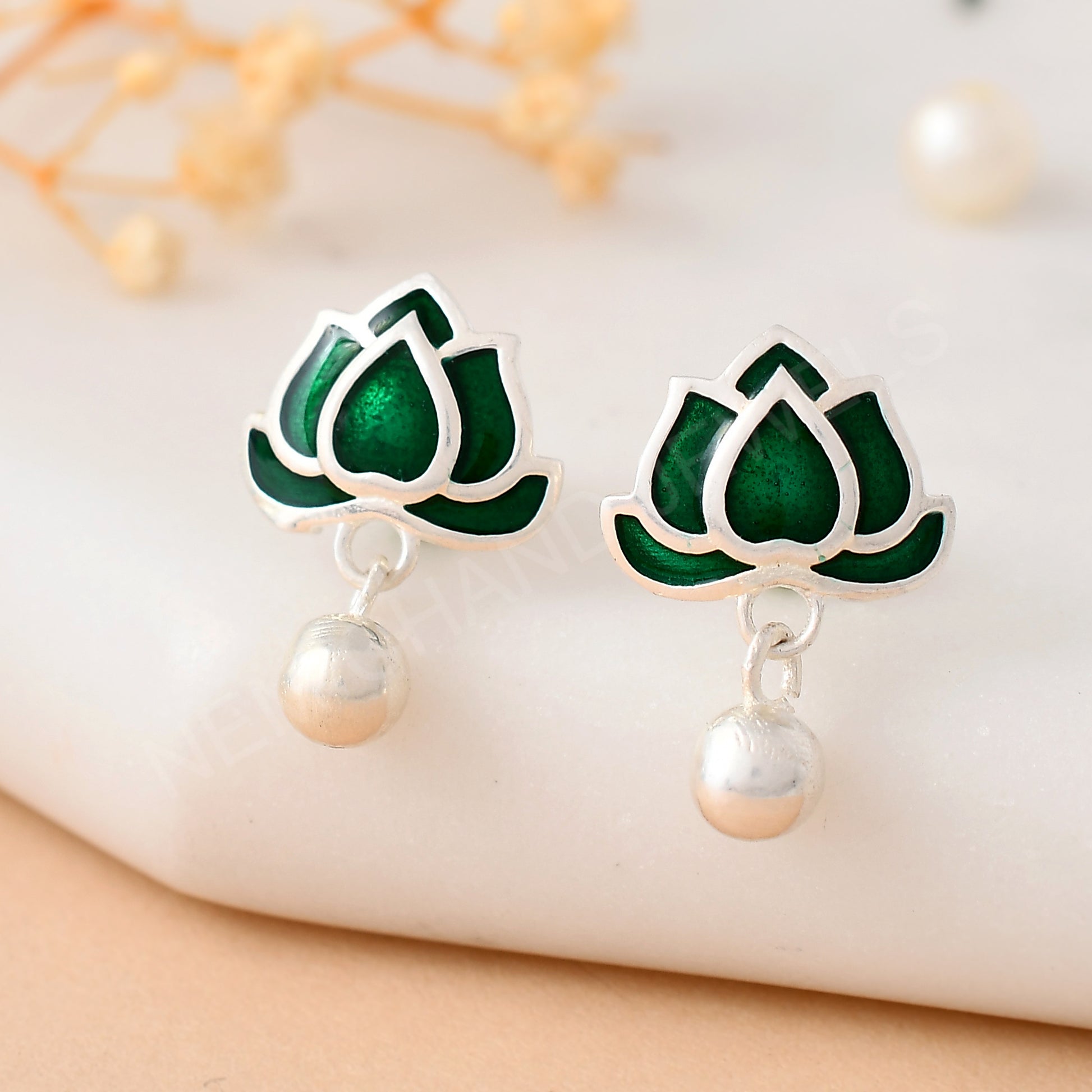 925 Silver Diamond Earring Studs for Women Girls