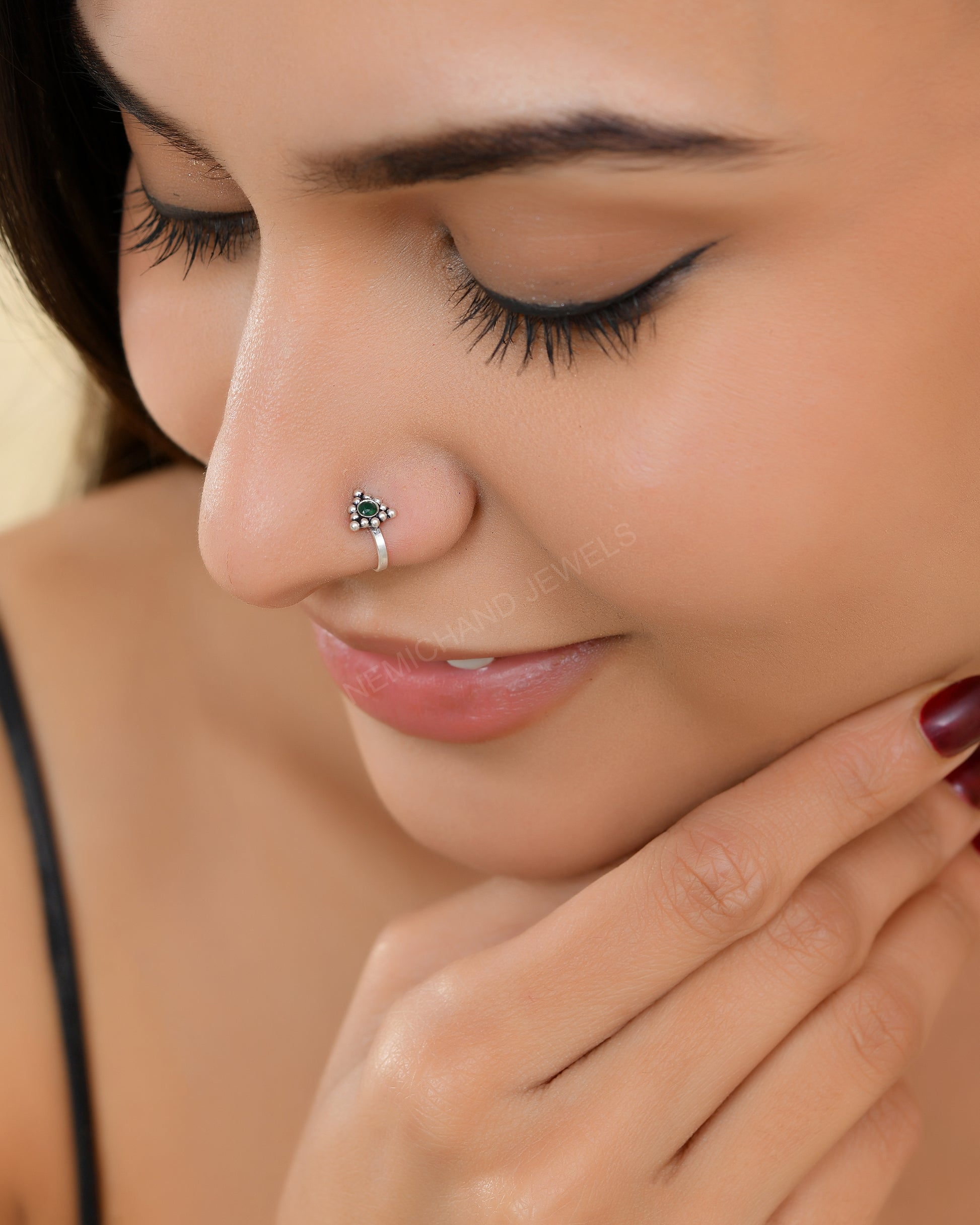 clip on nose stud