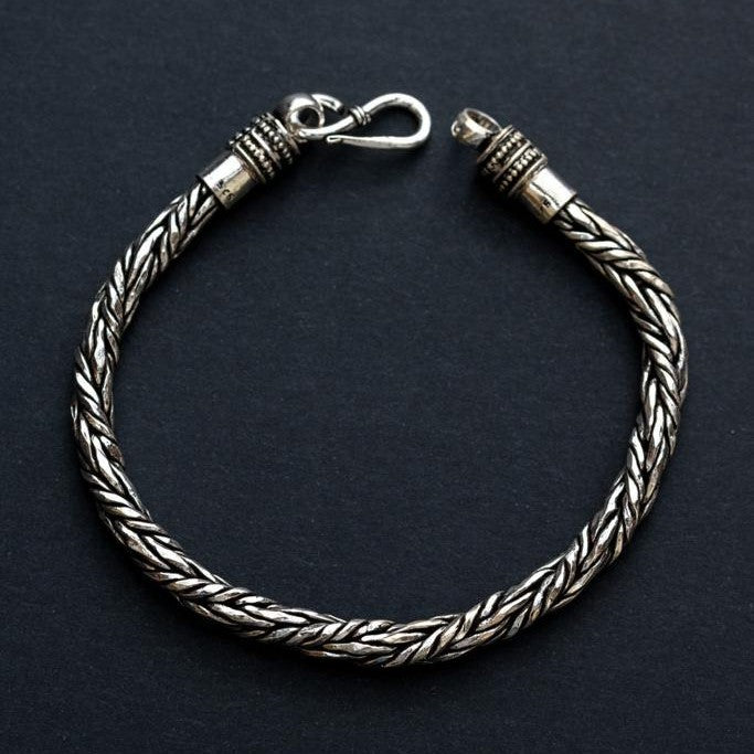 Silver oxdised Bracelet 