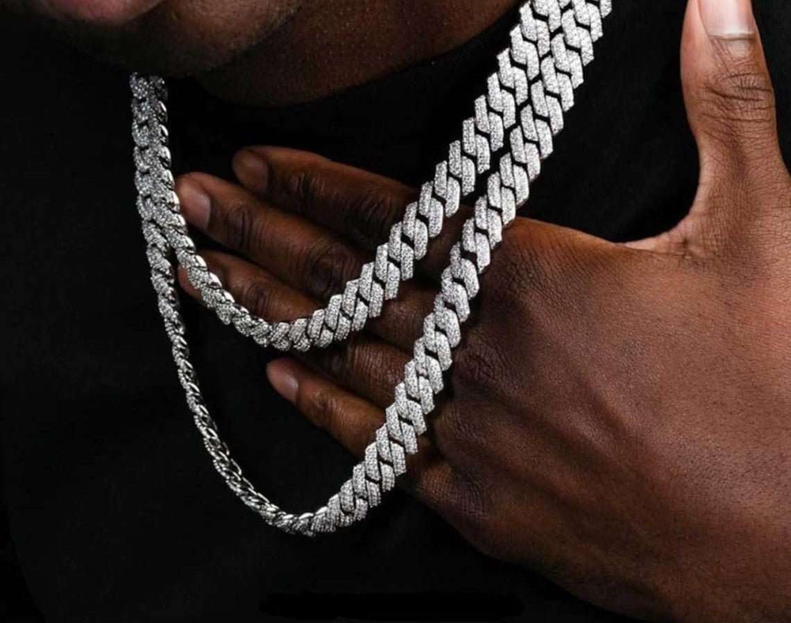 silver chain for man	