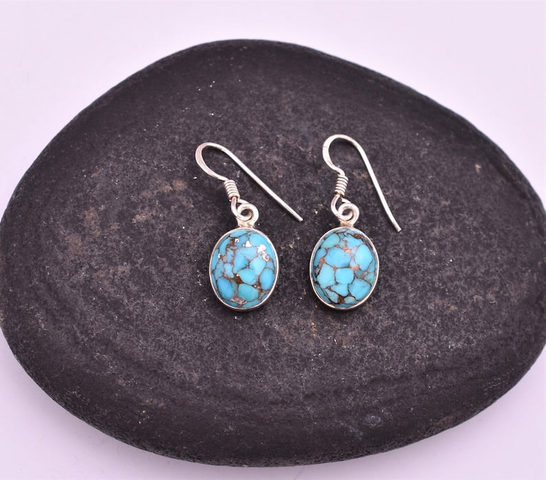 Silver Turquoise  Earring